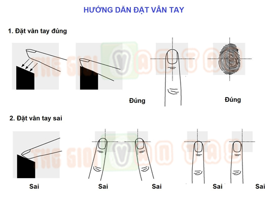 Lấy dấu vân tay Lấy dấu vân tay