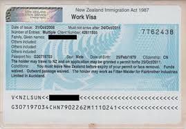 Visa Newzealand