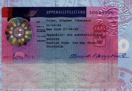 Visa Thụy Điển