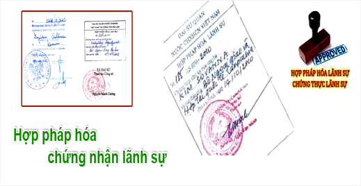 chứng nhận lãnh sự chứng nhận lãnh sự