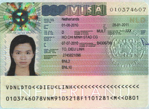 visa Hà Lan visa Hà Lan