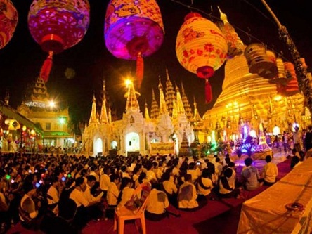 Lễ hội trên đất nước Myanmar