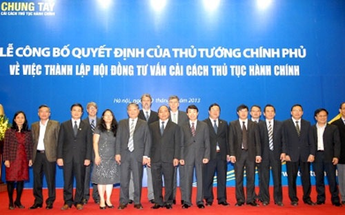 Thành Lập Hội đồng Tư vấn cải cách thủ tục hành chính 