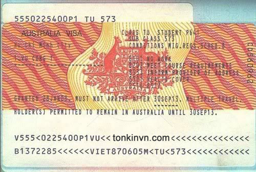 Thị thực Australia