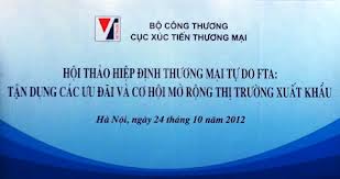 Hiệp định thương mại tự do Cơ hội và thách thức